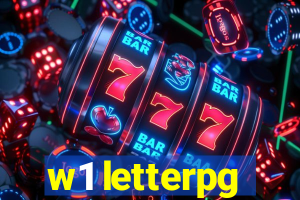 w1 letterpg