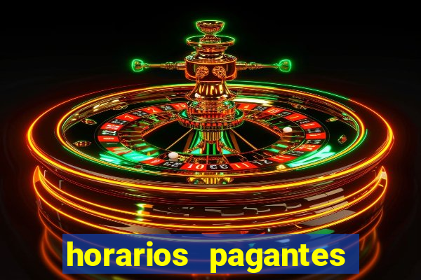 horarios pagantes do fortune rabbit
