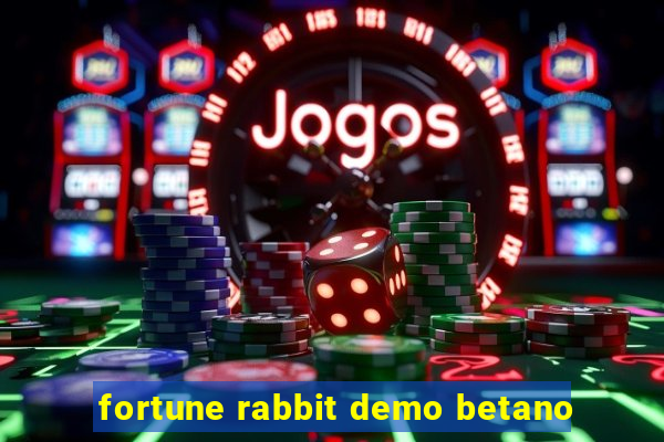 fortune rabbit demo betano