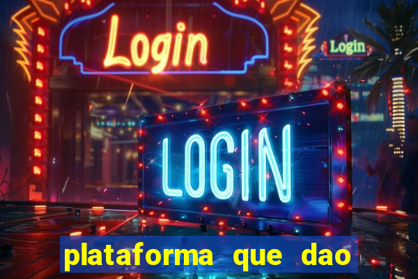 plataforma que dao bonus de cadastro