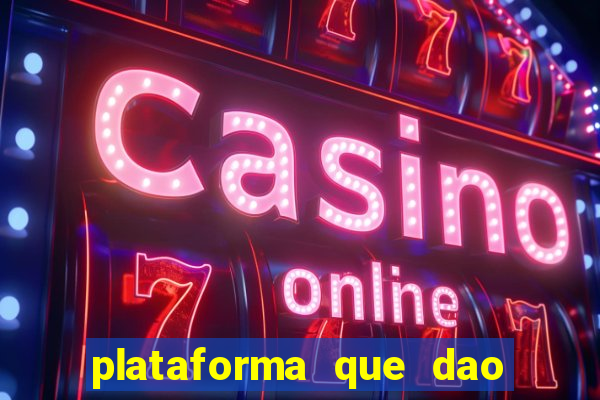 plataforma que dao bonus de cadastro