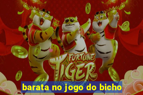 barata no jogo do bicho