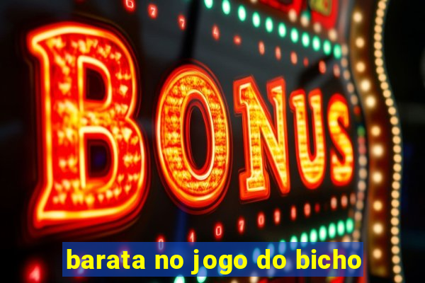 barata no jogo do bicho