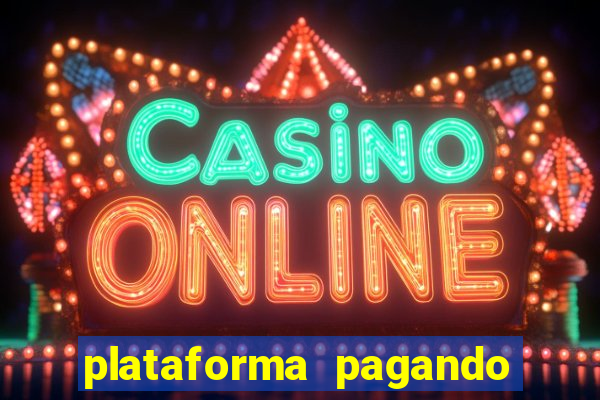 plataforma pagando no cadastro
