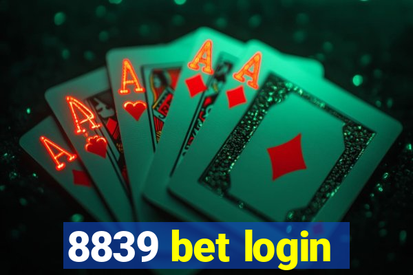 8839 bet login