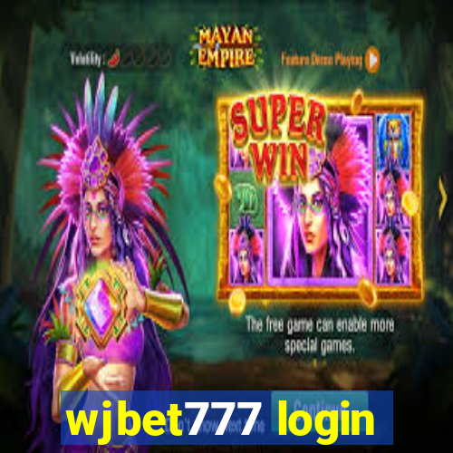 wjbet777 login