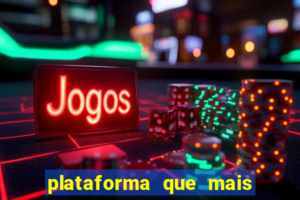 plataforma que mais paga no fortune tiger