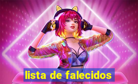 lista de falecidos