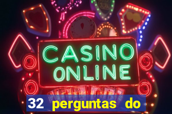 32 perguntas do livro do destino