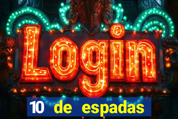 10 de espadas tarot amor