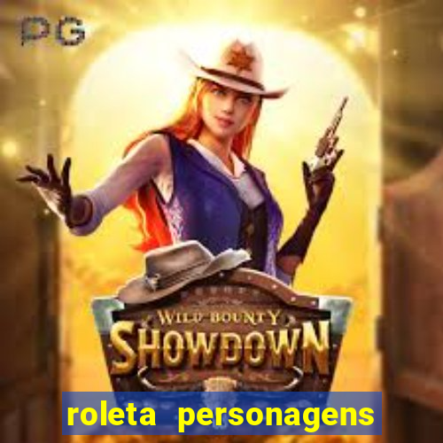 roleta personagens de anime
