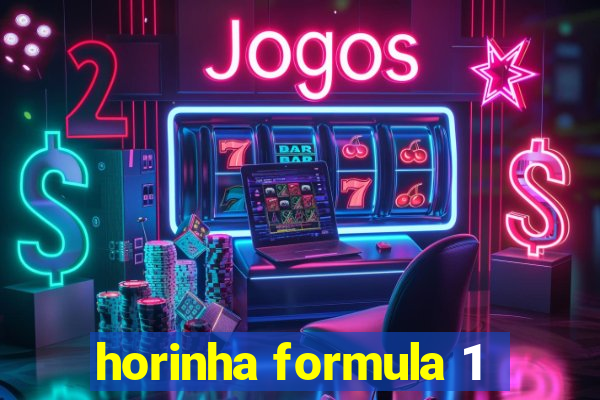 horinha formula 1