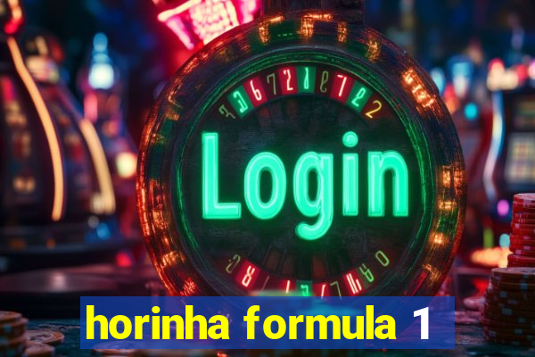 horinha formula 1