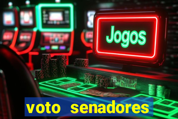 voto senadores impeachment alexandre de moraes