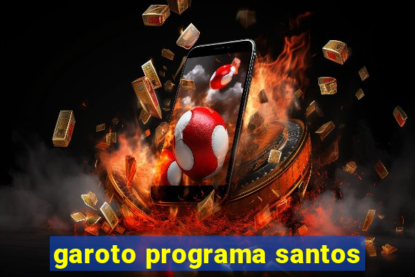 garoto programa santos