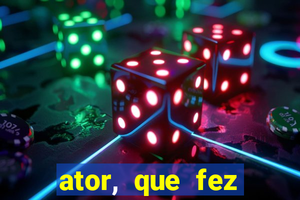 ator, que fez coringa que morreu