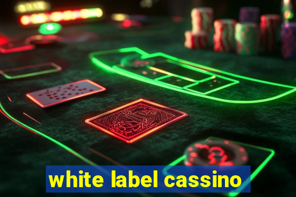 white label cassino