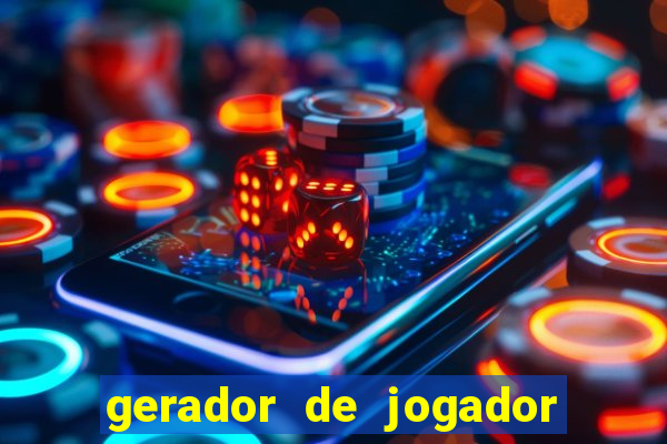 gerador de jogador de futebol