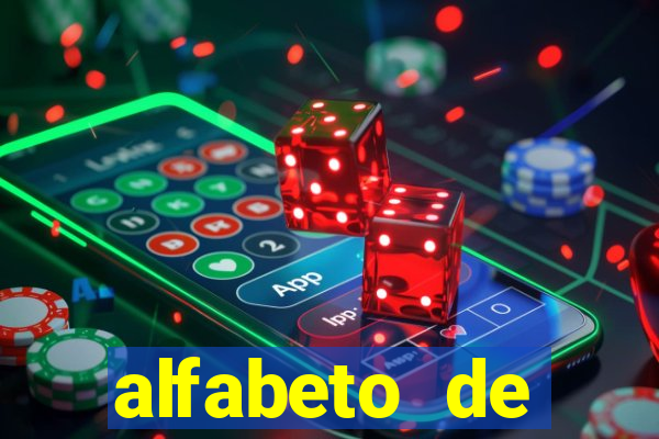 alfabeto de caligrafia bonita