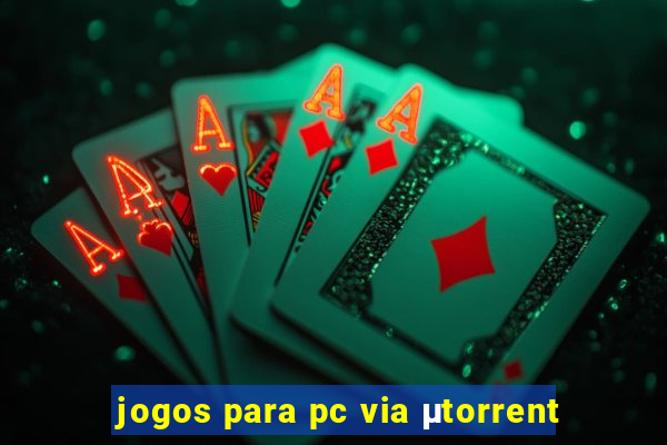 jogos para pc via μtorrent