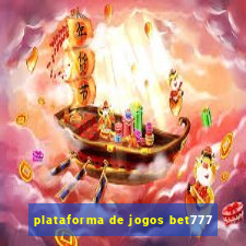 plataforma de jogos bet777