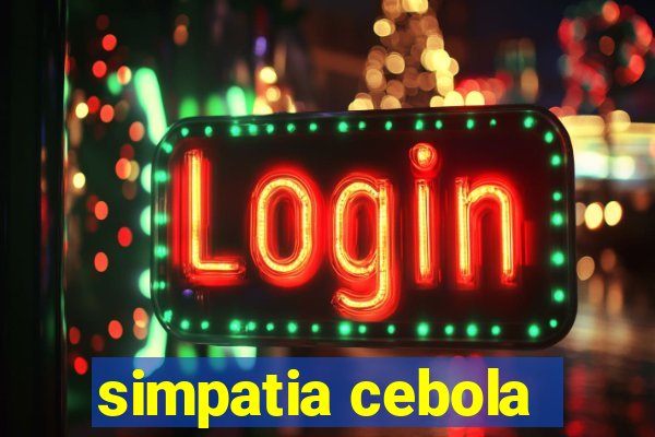 simpatia cebola
