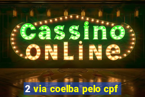 2 via coelba pelo cpf