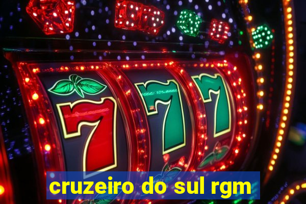 cruzeiro do sul rgm