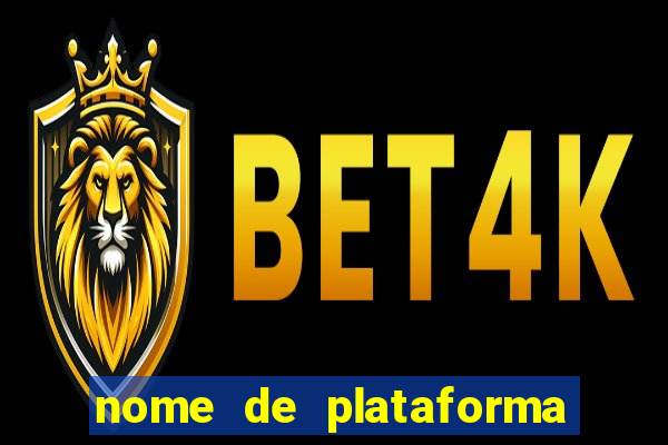 nome de plataforma de jogos