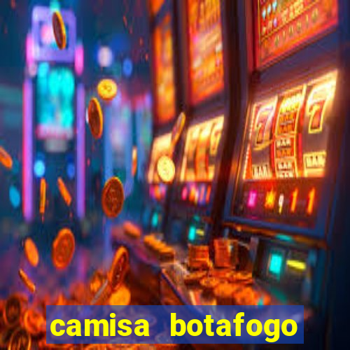 camisa botafogo plus size