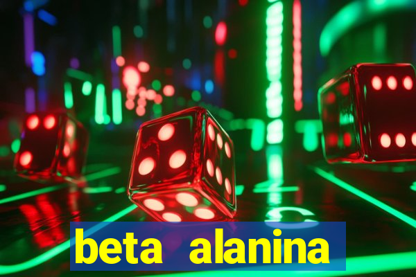 beta alanina aumenta a pressao