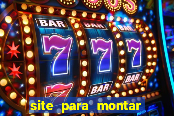 site para montar time de futebol