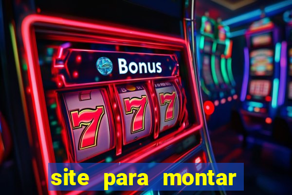 site para montar time de futebol