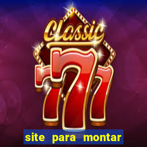 site para montar time de futebol
