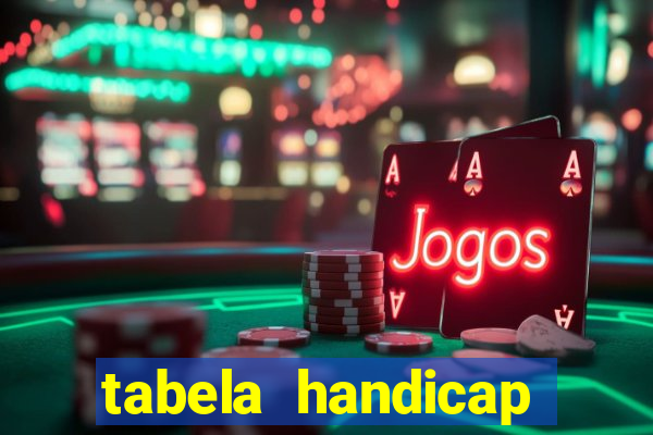 tabela handicap asiatico escanteios