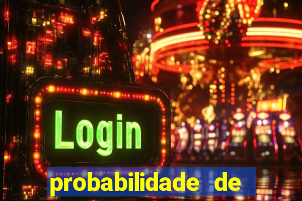 probabilidade de jogos de futebol de hoje