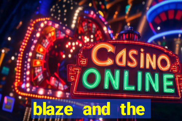 blaze and the monster machines logo font