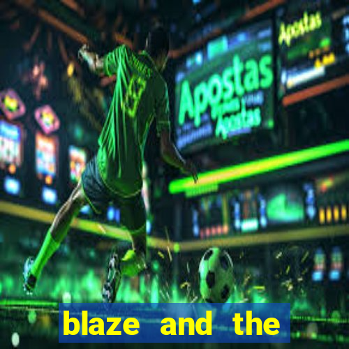 blaze and the monster machines logo font