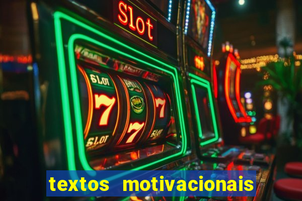 textos motivacionais para equipes