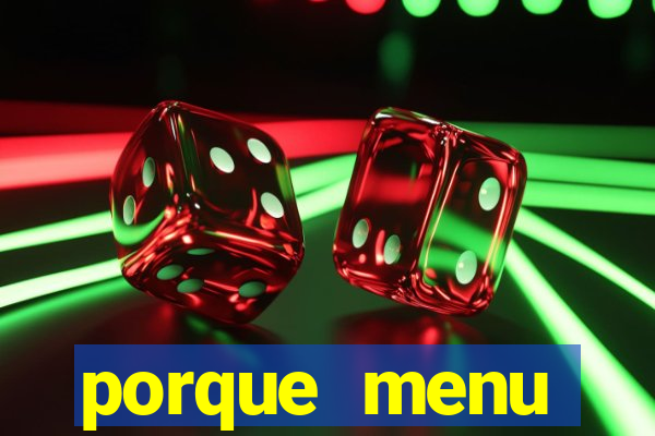 porque menu selvagem acabou