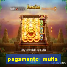pagamento multa detran mg