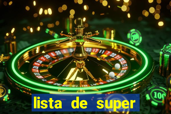 lista de super herois de a a z