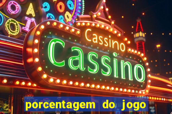 porcentagem do jogo fortune tiger