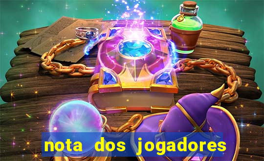 nota dos jogadores do flamengo
