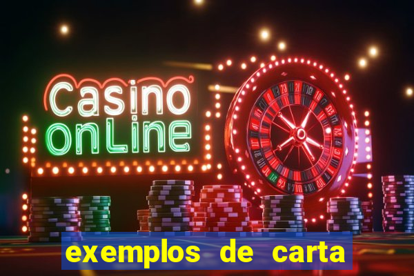 exemplos de carta do leitor
