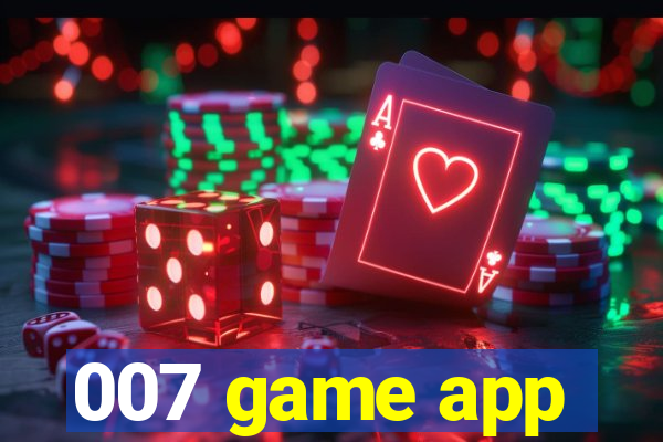 007 game app