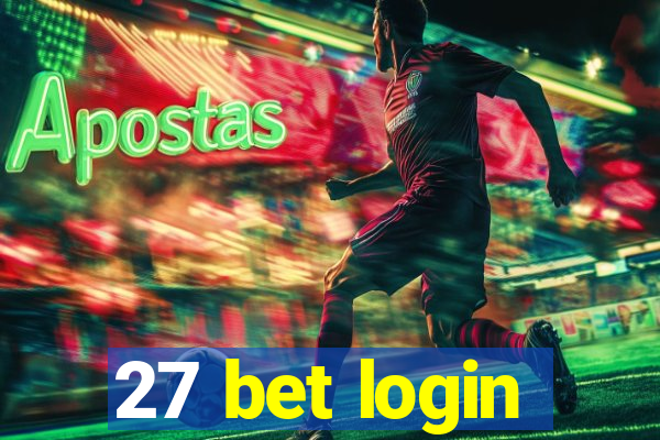 27 bet login