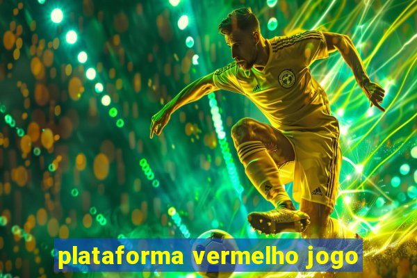 plataforma vermelho jogo