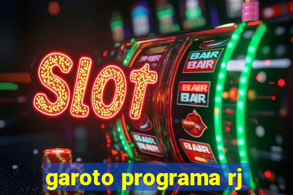 garoto programa rj