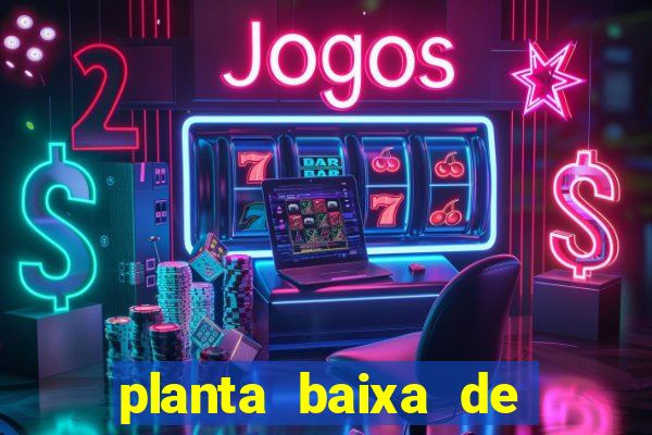 planta baixa de campo de futebol society